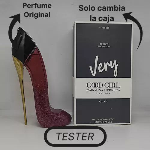 TESTER CAROLINA HERRERA VERY GOOD GIRL GLAM PARFUM 80 ML